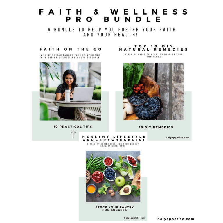 Holy Appetite- Faith & Wellness Pro Bundle