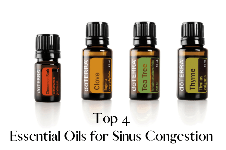 Top 4 essential oils for sinus congestion