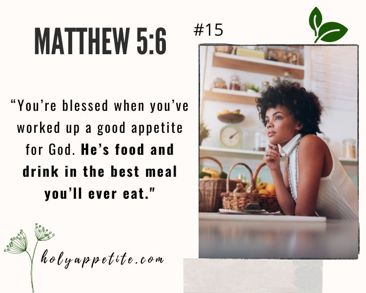 Bible Verses on healthy eating