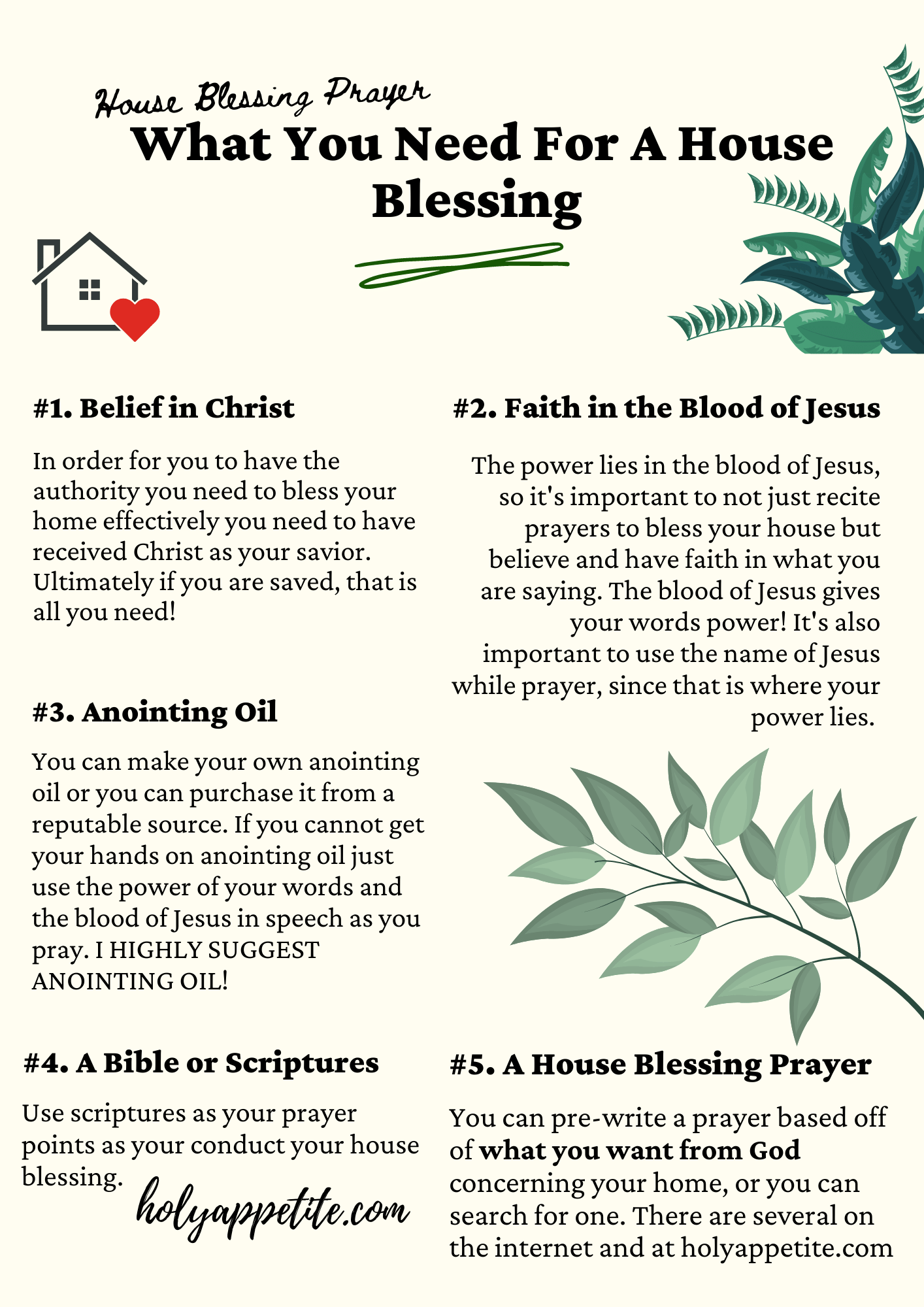 A House Blessing Prayer Complete Guide (Prayer to bless your home)